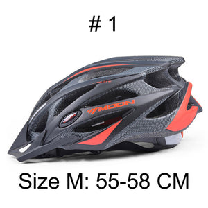 MOON Cycling Helmet Ultralight Bicycle Helmet In-mold MTB Bike Helmet Casco Ciclismo Road Mountain Helmet