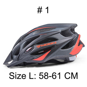 MOON Cycling Helmet Ultralight Bicycle Helmet In-mold MTB Bike Helmet Casco Ciclismo Road Mountain Helmet