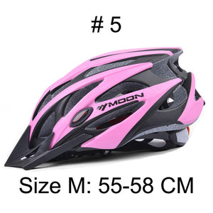MOON Cycling Helmet Ultralight Bicycle Helmet In-mold MTB Bike Helmet Casco Ciclismo Road Mountain Helmet