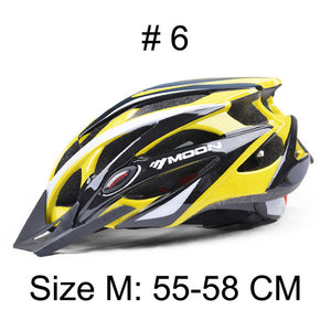 MOON Cycling Helmet Ultralight Bicycle Helmet In-mold MTB Bike Helmet Casco Ciclismo Road Mountain Helmet