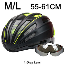 280g Goggles Cycling Helmet Insect Net Road Mountain MTB Bike Bicycle Helmet With Lens 28 Air Vent Helmet Bike Casco Ciclismo