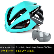 INBIKE Cycling Helmet Bicycle Helmet Magnetic Goggles Mountain Road Bike Helmets Sunglasses Cycling Glasses 3 Lens Bike Helmet