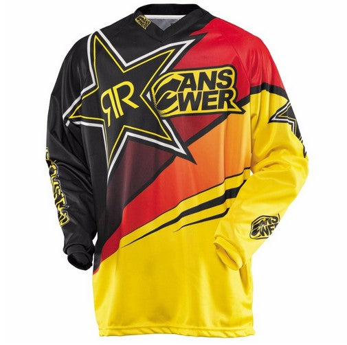 2017 Rushed Jerseys Answer Rockstar Motocross Moto Mx Mtb Maillot Football Mountain Bike Dh Bicycle Cycling Bmx Riding Shirts