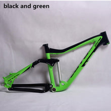 LUTU Full Suspension Aluminium frame Alloy MTB Mountain DH Cycling Bicycle Frame 26/27.5er*17inch  Downhill Bicycle Part