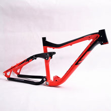 LUTU Full Suspension Aluminium frame Alloy MTB Mountain DH Cycling Bicycle Frame 26/27.5er*17inch  Downhill Bicycle Part