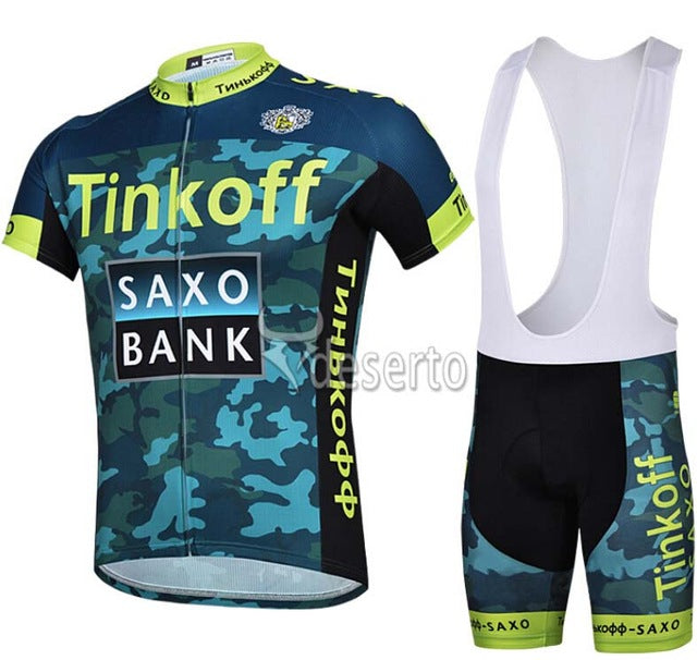 Factory Direct Sales ! SaxoBank Tinkoff Cycling Jerseys/Quick-Dry Ropa Ciclismo Cycling Clothing/Breathable Cycling sportswear