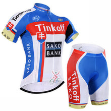 Factory Direct Sales ! SaxoBank Tinkoff Cycling Jerseys/Quick-Dry Ropa Ciclismo Cycling Clothing/Breathable Cycling sportswear