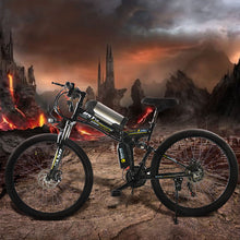 350W powerful electric36V 10.8ah Lithium Battery E bicycle 26"*1.95 foldable Electric bicycle