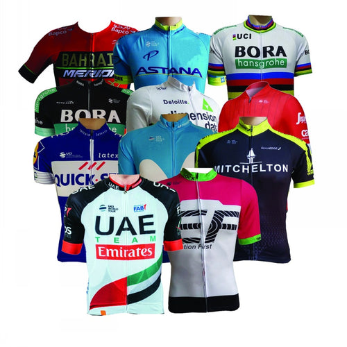 all teams.2018 Pro team cycling jersey summer Bicycle maillot breathable MTB Short sleeve bike clothing Ropa Ciclismo only
