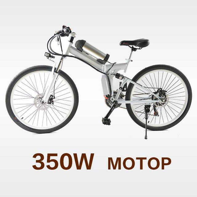 350W powerful electric36V 10.8ah Lithium Battery E bicycle 26