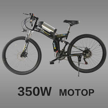 350W powerful electric36V 10.8ah Lithium Battery E bicycle 26"*1.95 foldable Electric bicycle