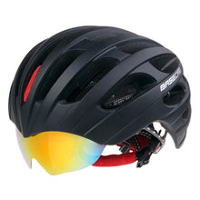 Basecamp Summer MTB Road Cycling Helmet Glasses Cover Bike Helmet 32 Vents Bicycle Helmets Goggles 3 Lens