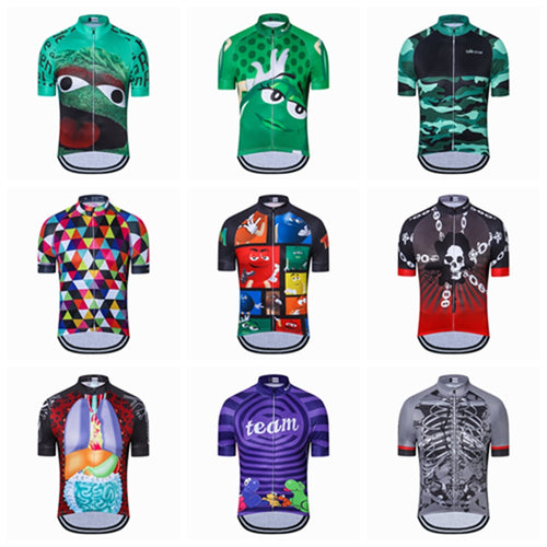 Weimostar 2018 Men's Cycling Jersey Quick-Dry Summer Team Bicycle Clothing Cycle Wear Shirt Ropa Ciclismo MTB Bike Jerseys Tops