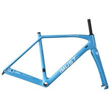 2017 flat mount 12mm front fork and 142mm rear space 60CM carbon cyclocross