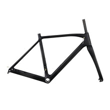 2017 flat mount 12mm front fork and 142mm rear space 60CM carbon cyclocross