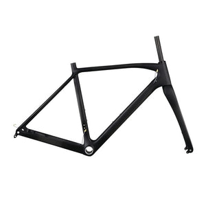 2017 flat mount 12mm front fork and 142mm rear space 60CM carbon cyclocross
