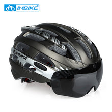 INBIKE Cycling Helmet Ultralight Bike Helmet Men Mountain Road Women MTB  Windproof Glasses Bicycle Helmet Casco Ciclismo MX-3