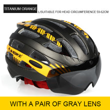 INBIKE Cycling Helmet Ultralight Bike Helmet Men Mountain Road Women MTB  Windproof Glasses Bicycle Helmet Casco Ciclismo MX-3