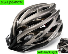 BASECAMP Bicycle Helmet Titanium Ultralight In-mold Cycling Helmet With Visor Breathable Road Mountain MTB Outdoor Bike Helmet