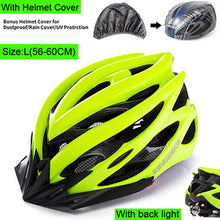 BASECAMP Bicycle Helmet Titanium Ultralight In-mold Cycling Helmet With Visor Breathable Road Mountain MTB Outdoor Bike Helmet
