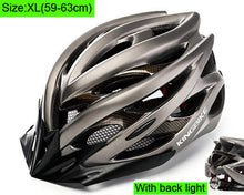 BASECAMP Bicycle Helmet Titanium Ultralight In-mold Cycling Helmet With Visor Breathable Road Mountain MTB Outdoor Bike Helmet