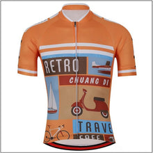 Cartoon funny Cycling jersey ropa ciclismo Men Short sleeve Cycling clothing maillot outdoor bike wear jersey MTB