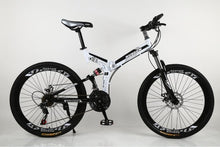 26 inches 21 Speed Folding Bicycle / Shockingproof Frame Brakes