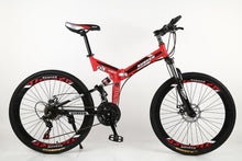 26 inches 21 Speed Folding Bicycle / Shockingproof Frame Brakes
