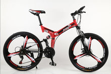 26 inches 21 Speed Folding Bicycle / Shockingproof Frame Brakes