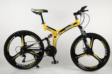 26 inches 21 Speed Folding Bicycle / Shockingproof Frame Brakes