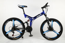 26 inches 21 Speed Folding Bicycle / Shockingproof Frame Brakes
