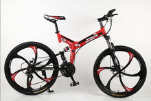 26 inches 21 Speed Folding Bicycle / Shockingproof Frame Brakes