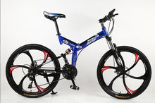 26 inches 21 Speed Folding Bicycle / Shockingproof Frame Brakes