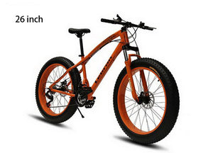 off-road damping new mountain bike / speed / large tires wide tires 4.0 snow bike/Ergonomic hand