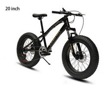 off-road damping new mountain bike / speed / large tires wide tires 4.0 snow bike/Ergonomic hand