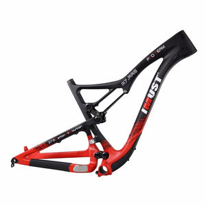 Professional carbon all mountain bicycle frame 27.5er IMUST New MTB frames 148x12 boost rear axle 150mm travel S7